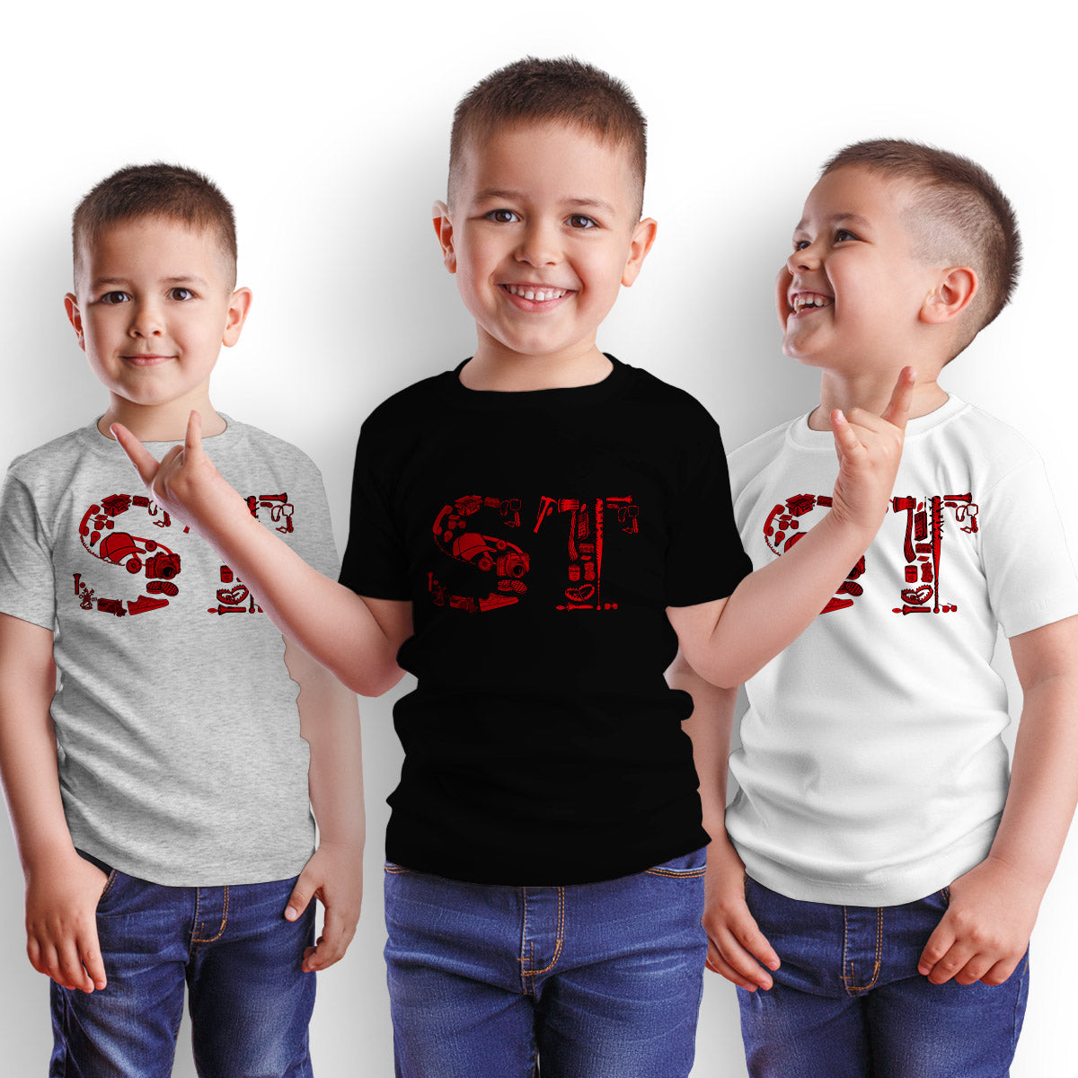 Stranger Things Symbols Eleven t-Shirt Movie Kids T-Shirt - Kuzi Tees