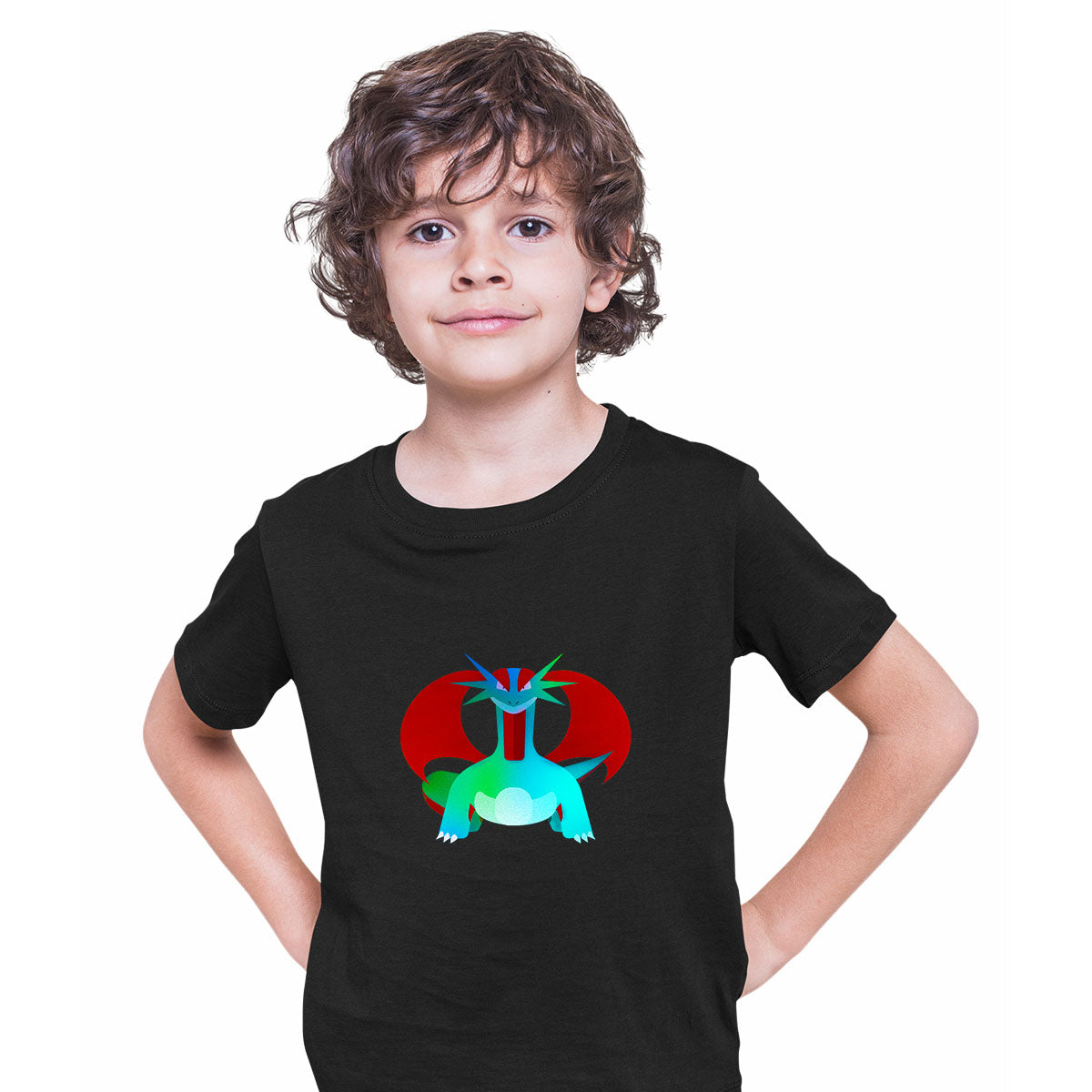 Salamence Pokemon Go T-shirt for Kids Boys Girls Brand New - Kuzi Tees