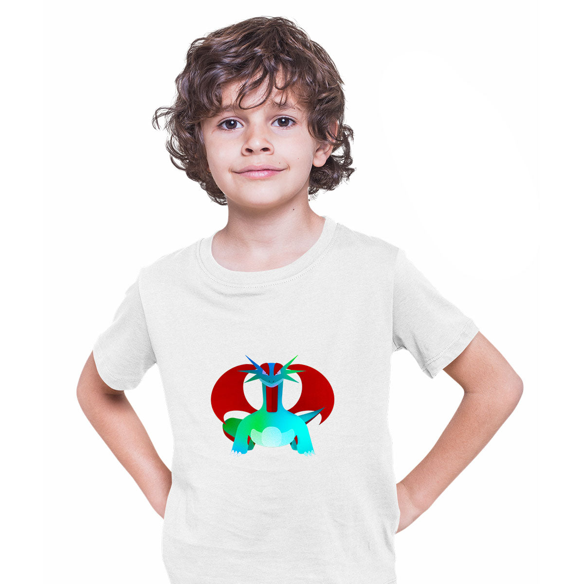 Salamence Pokemon Go T-shirt for Kids Boys Girls Brand New - Kuzi Tees