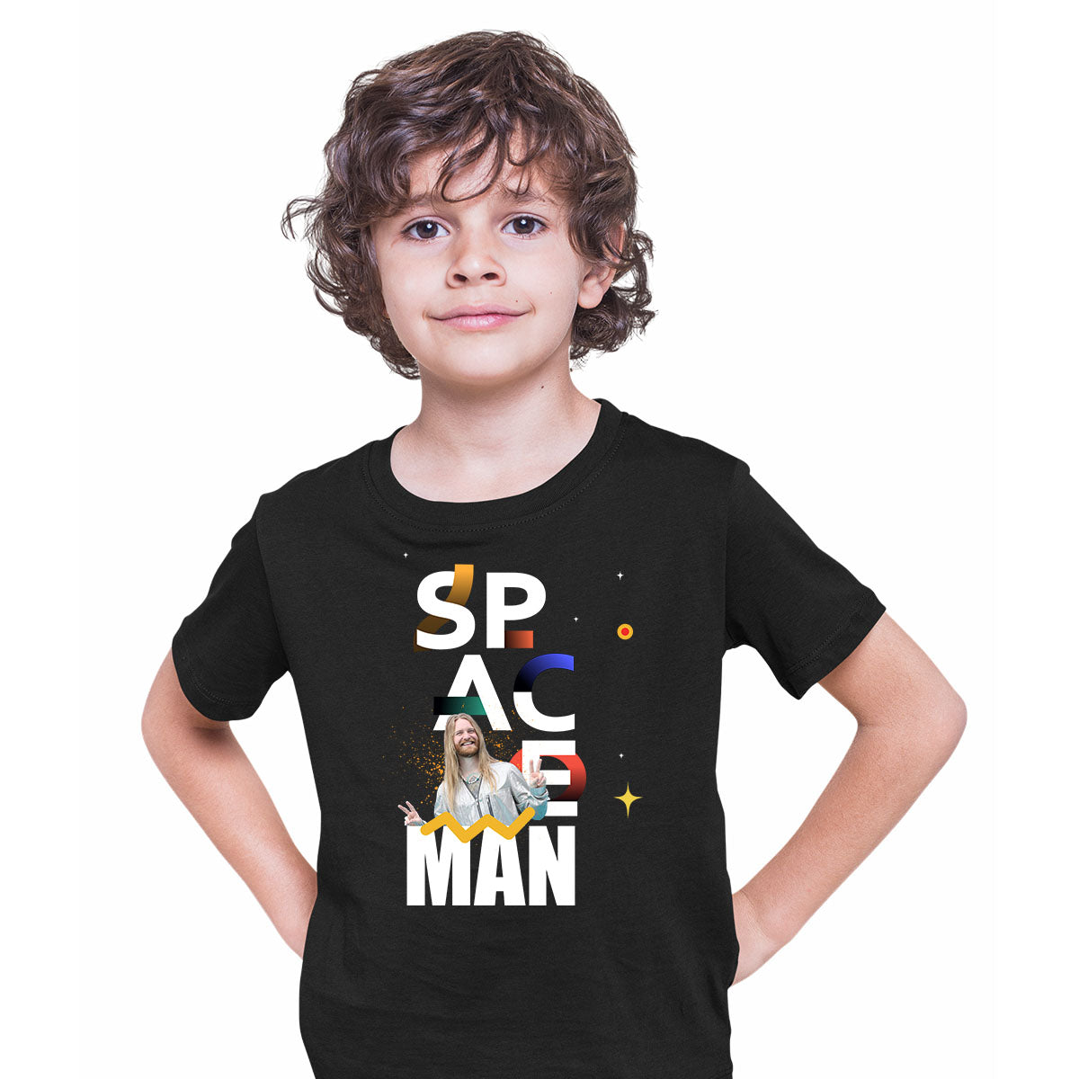 Sam Ryder Space Man Eurovision Song Kids t-Shirt - Kuzi Tees