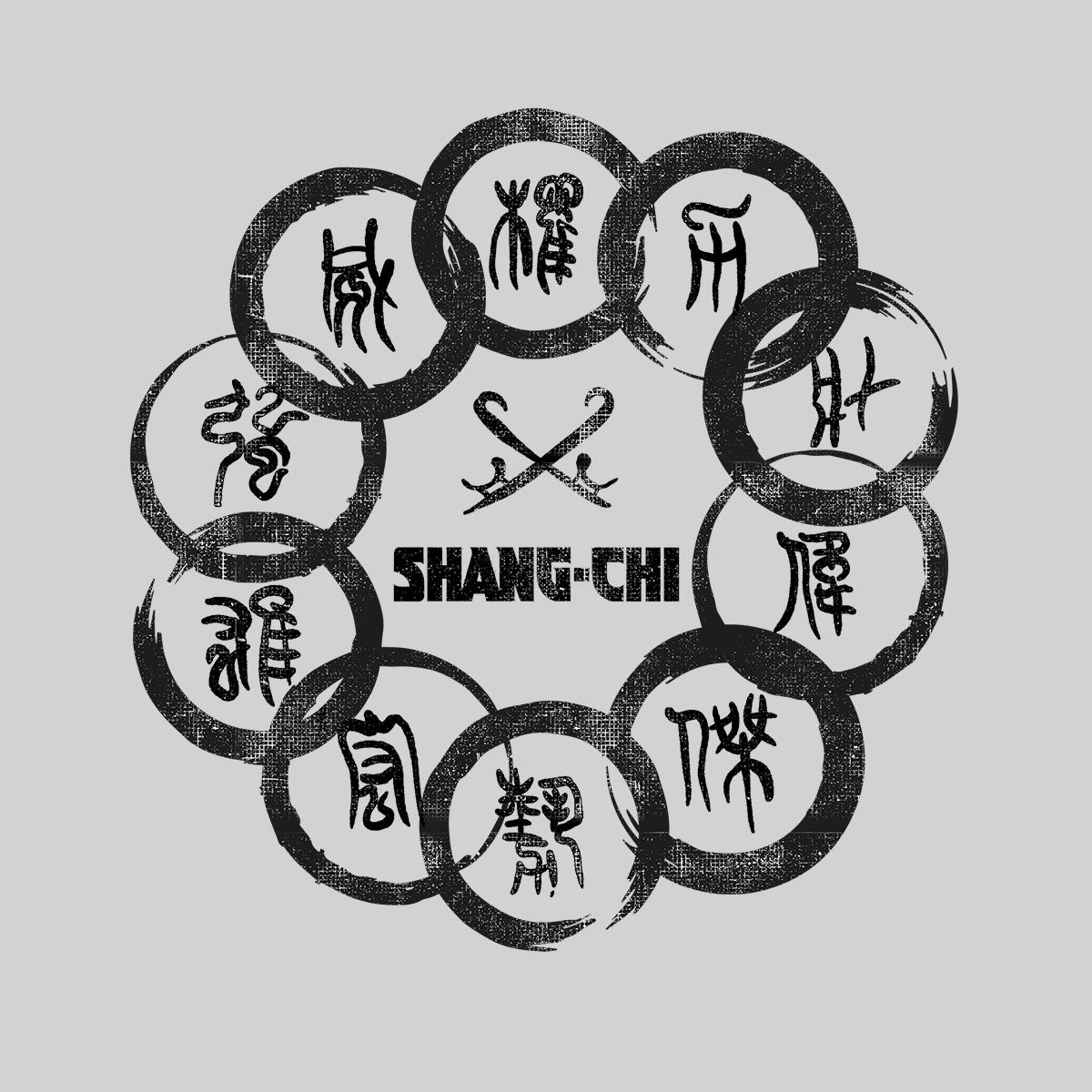 Shang Chi Tee The Legend of The Ten Rings Movie Marvel Disney Fan Typography T-shirt for Kids - Kuzi Tees