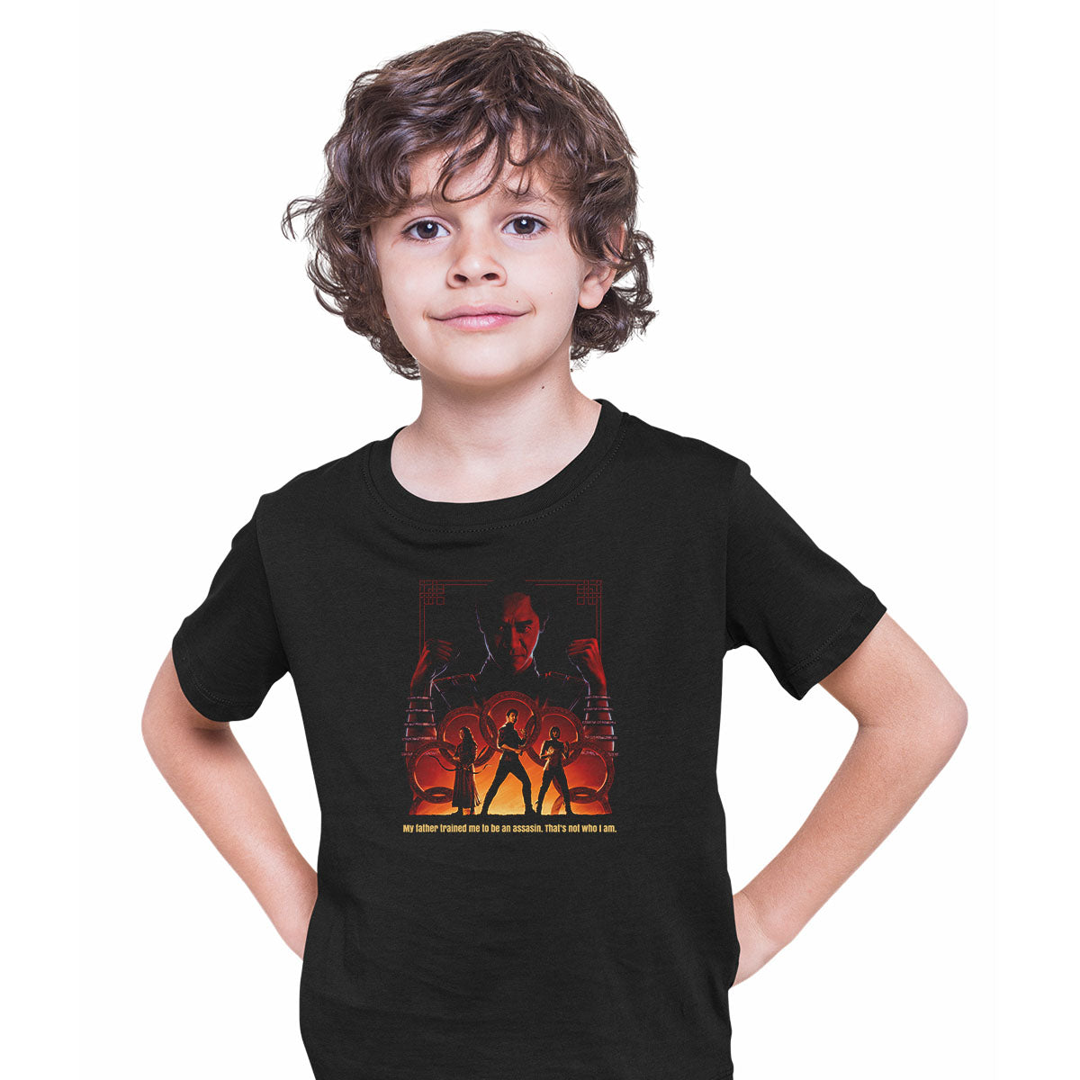 Shang-Chi and the Legend of the Ten Rings Movie T-shirt for Kids - Kuzi Tees