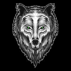 Silver Wolf A Legendary Creature of Native American Lore Unisex T-shirt - Kuzi Tees