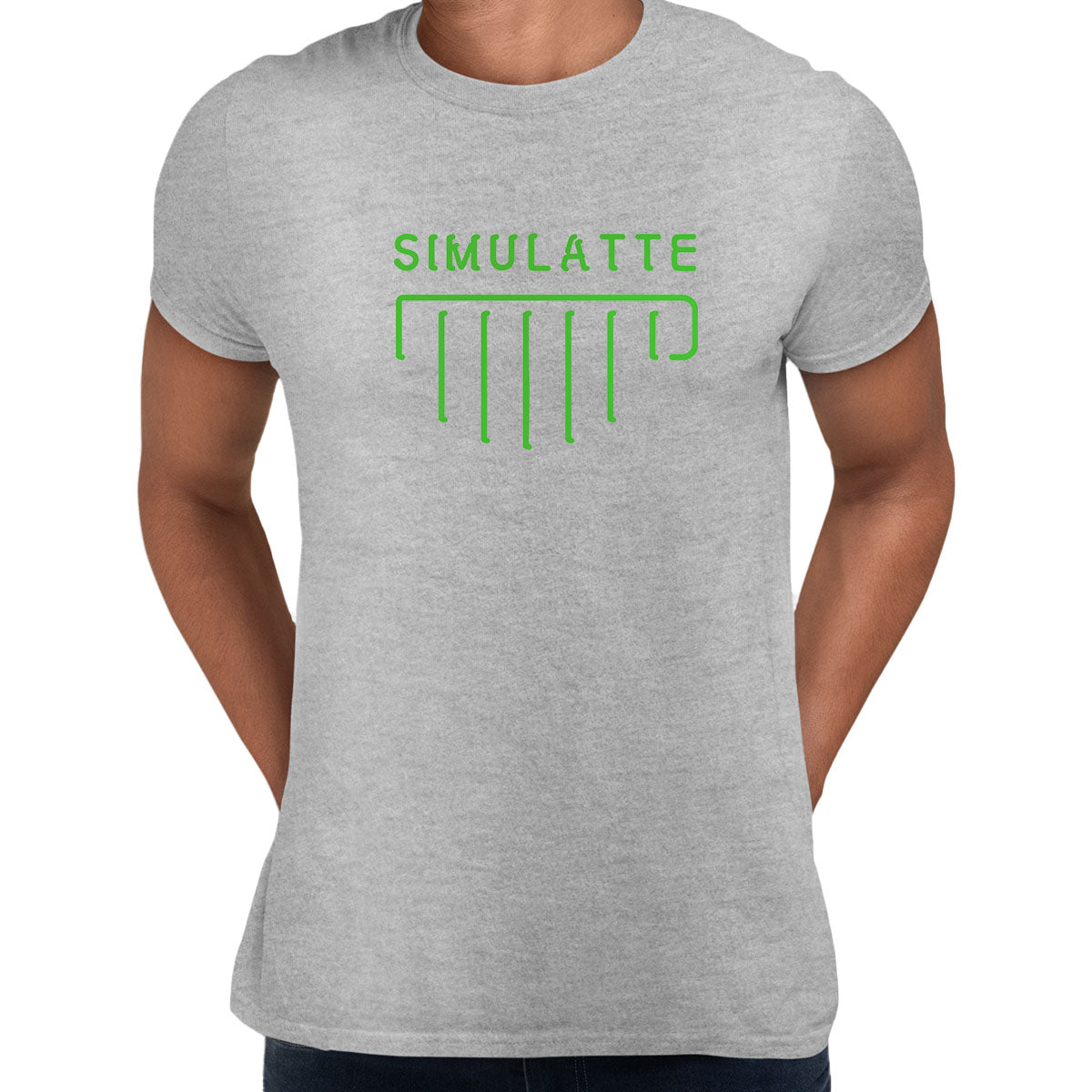 Matrix Simulatte Coffee shop Movie Action Adventure Adult Unisex T-Shirt - Kuzi Tees