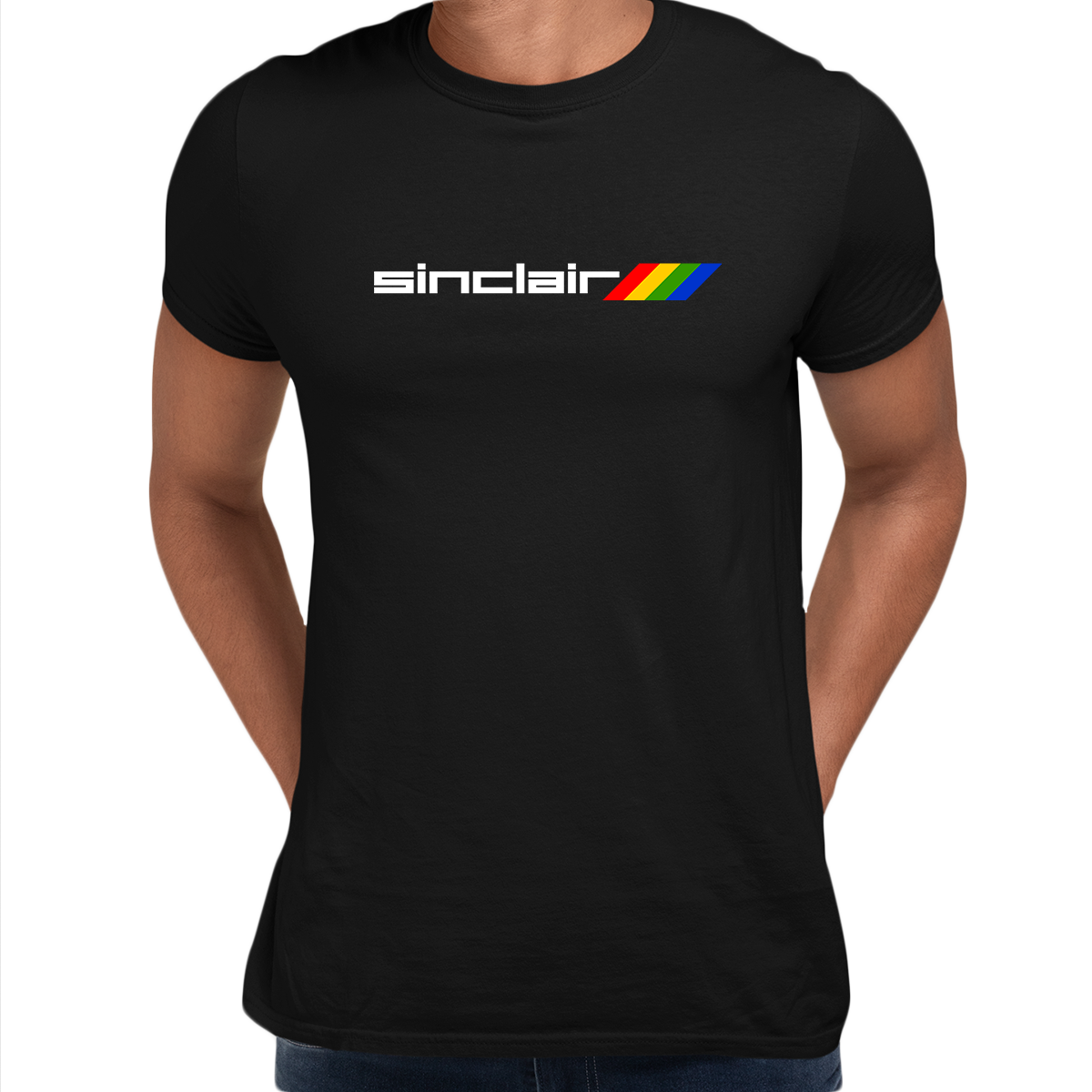 Sinclair Retro Arcade 80 gaming T-Shirt Mens Unisex T-Shirts Sir Clive Sinclair - Kuzi Tees