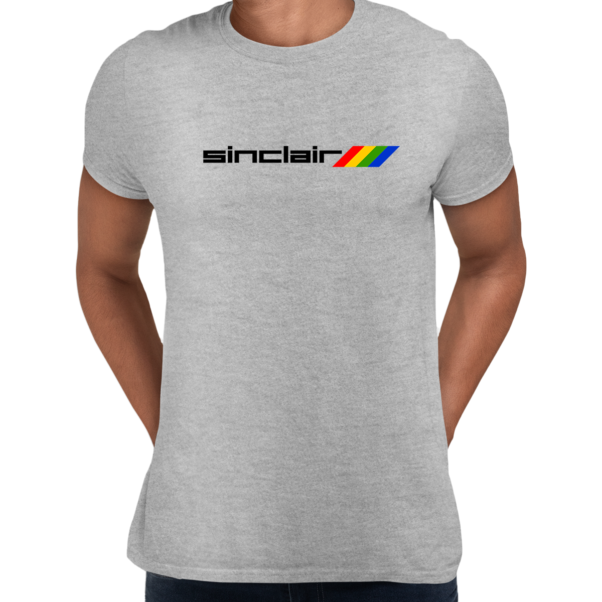 Sinclair Retro Arcade 80 gaming T-Shirt Mens Unisex T-Shirts Sir Clive Sinclair - Kuzi Tees