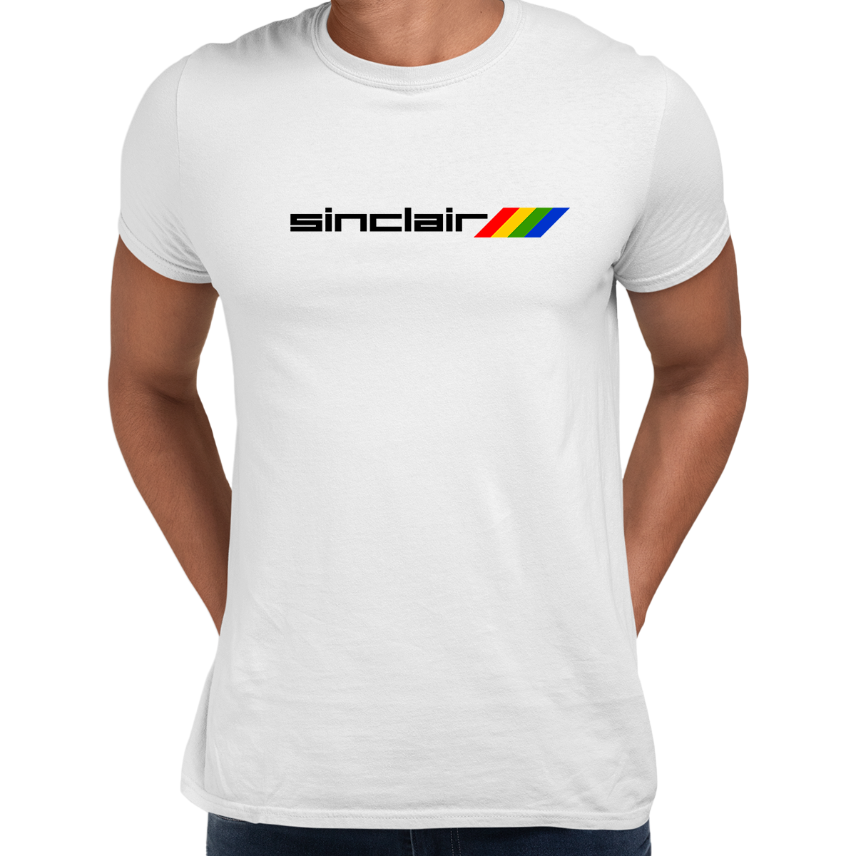 Sinclair Retro Arcade 80 gaming T-Shirt Mens Unisex T-Shirts Sir Clive Sinclair - Kuzi Tees