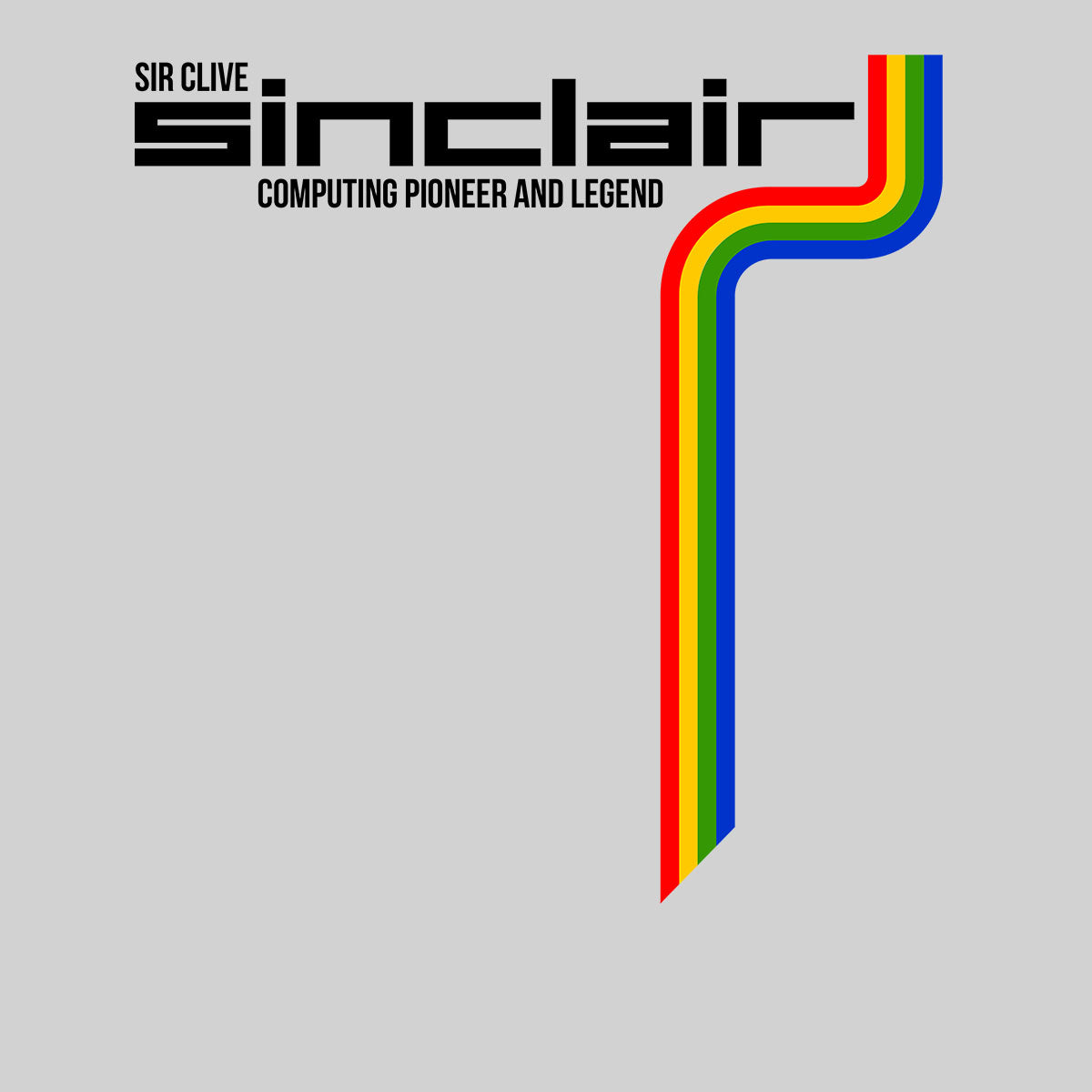 RIP Sir Clive Sinclair Computing pioneer and legend Unisex T-shirt - Kuzi Tees