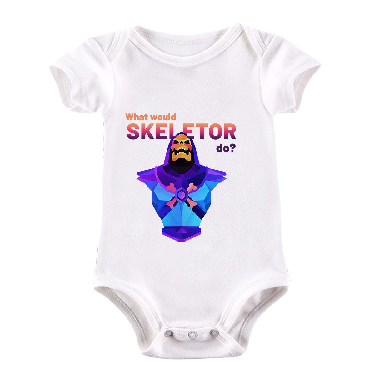Skeletor He-man Novelty Netflix Movie-Shirt Monsters Action Colorful Baby & Toddler Body Suit - Kuzi Tees