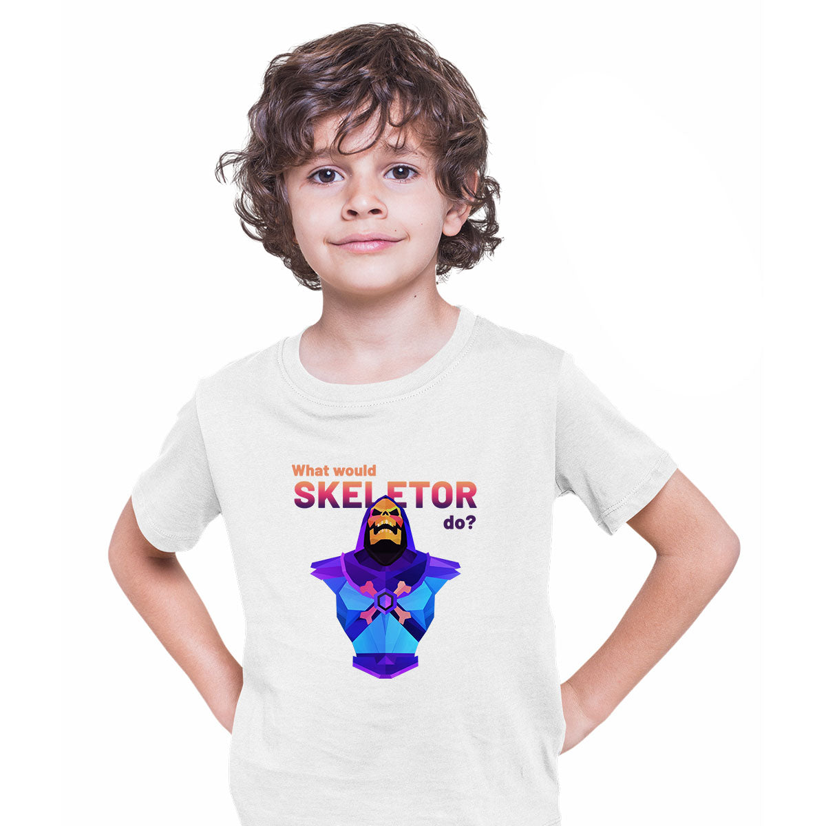 Skeletor He-man Novelty Netflix Movie-Shirt Monsters Action Colorful T-shirt for Kids - Kuzi Tees
