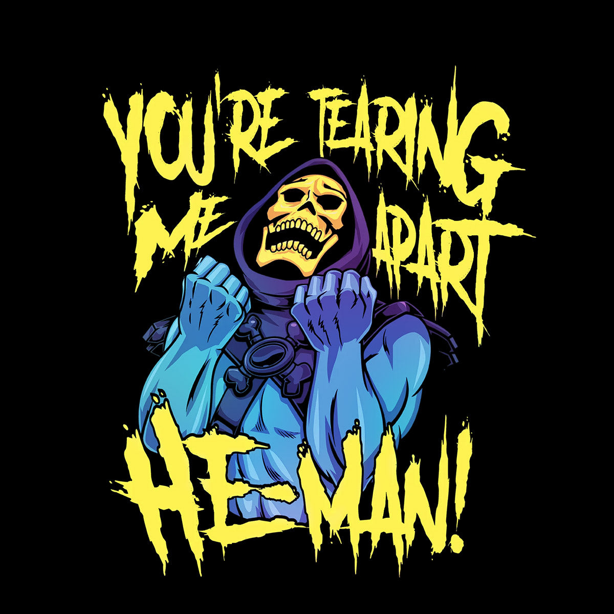 Skeletor Skull Villan He ManT-Shirt 