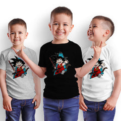 Son Goku Chibi Dragon Ball T-shirt Manga Anime Kids Gift Kids T-shirt