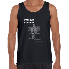 Apollo 11 Movie 50 Years Anniversary NASA Space Suite Unisex Tank Top - Kuzi Tees