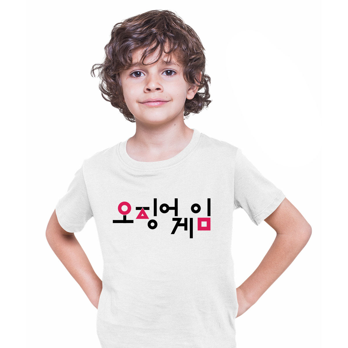 Squid Game Cosplay Inspired Puzzle Logo Tee Netflix's newest drama T-shirt for Kids - Kuzi Tees