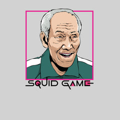 Squid Game Oh Il-Nam Character Inspired Logo Netflix's Newest TV Drama Unisex T-Shirt - Kuzi Tees