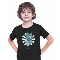 Squirtle Pokemon Movie Typography T-shirt for Kids - Kuzi Tees
