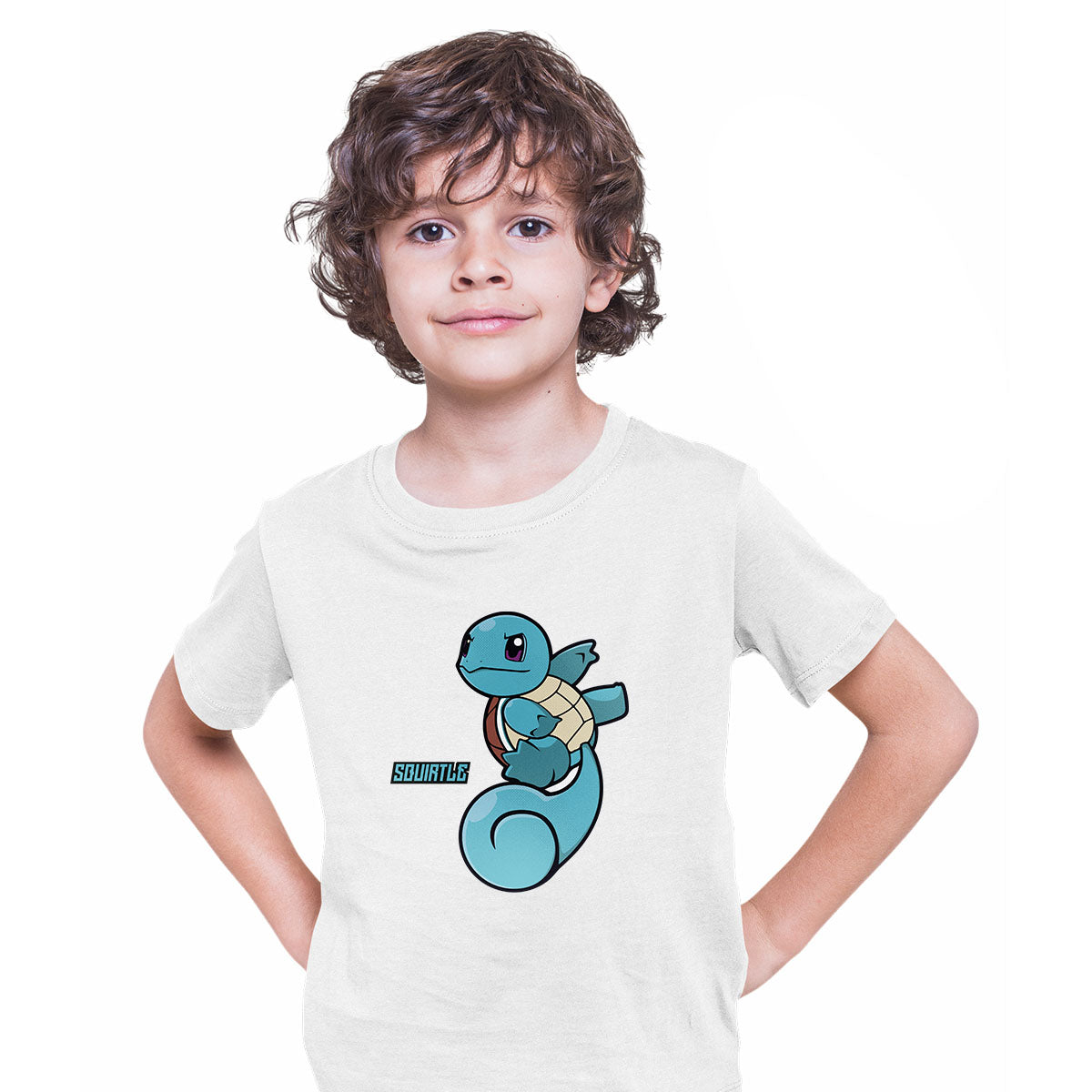 Squirtle Pokemon Go Kids T-Shirt Printed Manga Japan Birthday Gift Boys Top T-shirt for Kids - Kuzi Tees