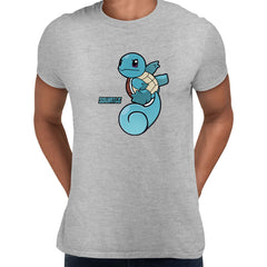 Squirtle Pokemon Go Adults T-Shirt Printed Manga Japan Birthday Gift Boys Top Unisex T-Shirt - Kuzi Tees