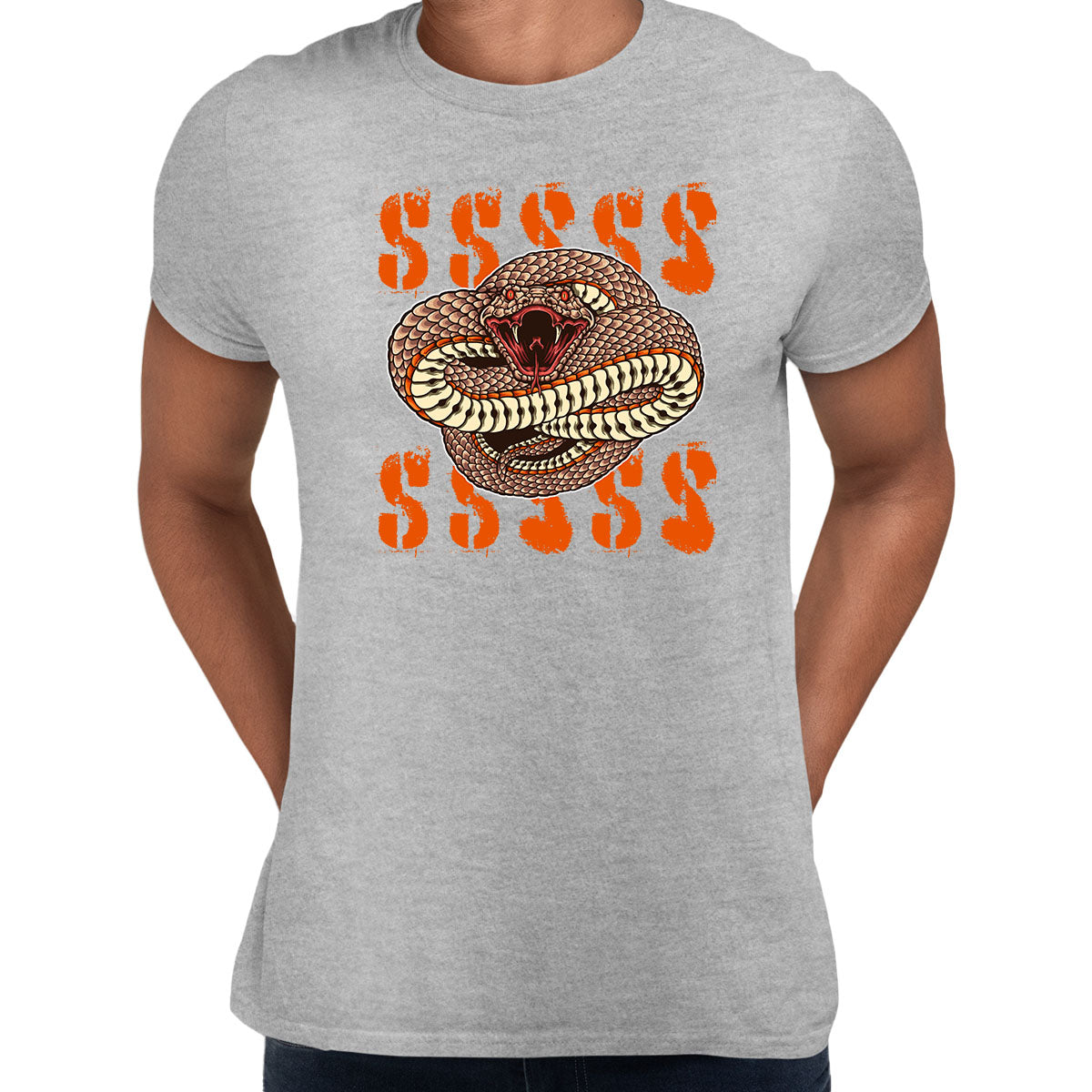 Snake SSSS Funny Animal Lover Gifts Conversation Starter Tee Unisex T-shirt - Kuzi Tees
