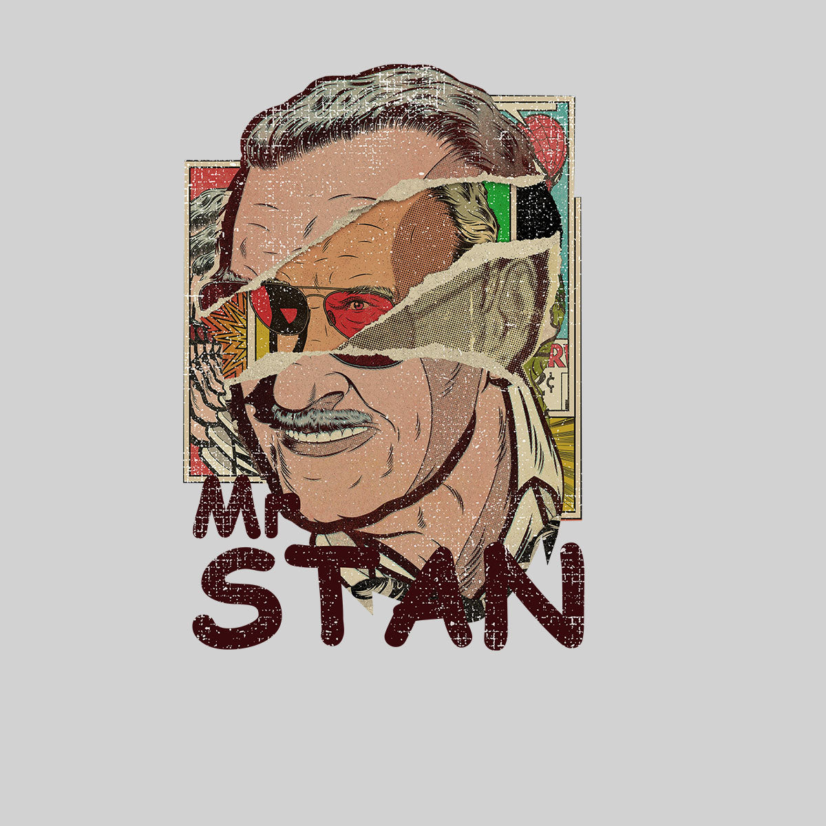 Stan Lee Memorial Superhero Marvellous Marvel Superhero Adults Unisex Tank Top - Kuzi Tees