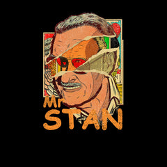 Stan Lee Memorial Superhero Marvellous Marvel Superhero Typography T-shirt for Kids - Kuzi Tees
