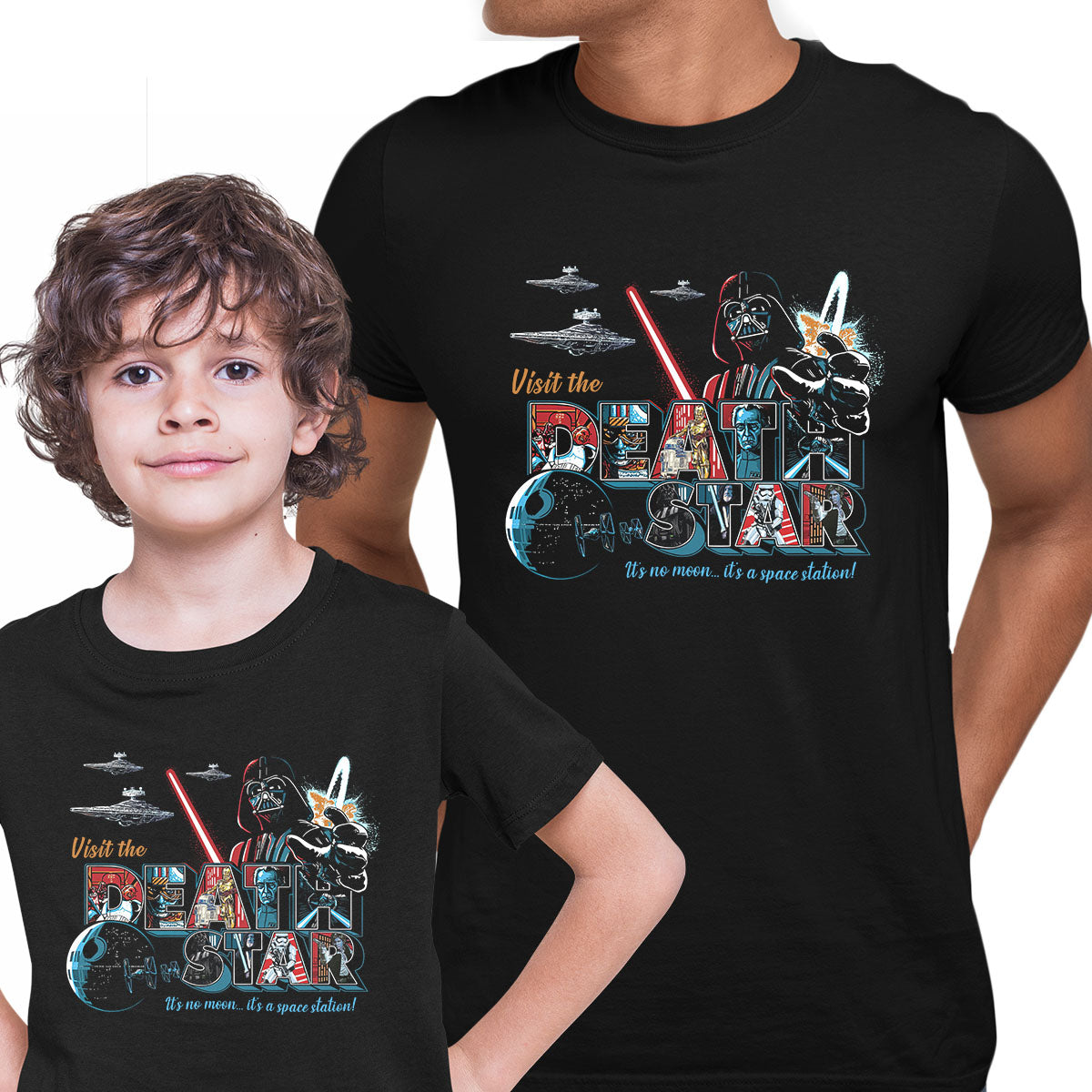 Star Wars The Death Star Movie Funny Adult T-shirt - Kuzi Tees