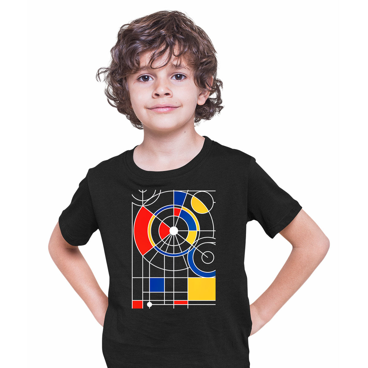 Steampunk Mechanic Art Tee Typography T-shirt for Kids - Kuzi Tees