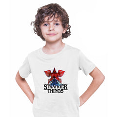 Stranger Things 4 Demogorgon Rise New TV series  Kids T-Shirt - Kuzi Tees