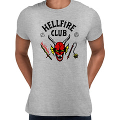 Stranger Things Hellfire Club Logo t-Shirt TV series Movie Unisex Tee - Kuzi Tees