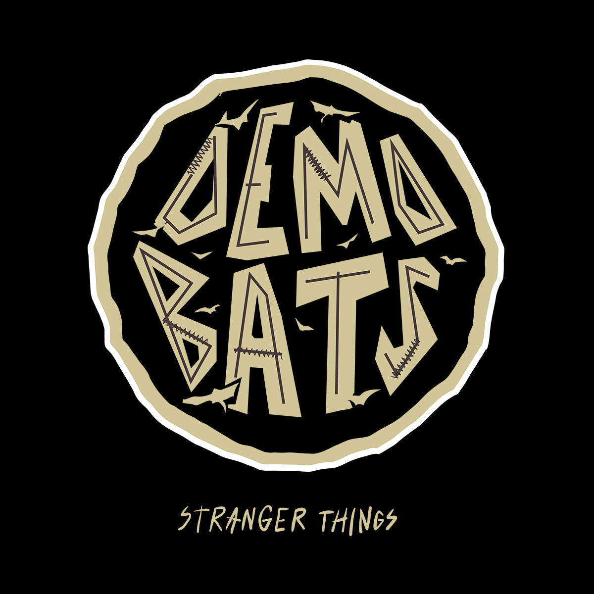 Stranger Things Demo Bats Upside down t-Shirt TV series Movie Unisex Tee - Kuzi Tees
