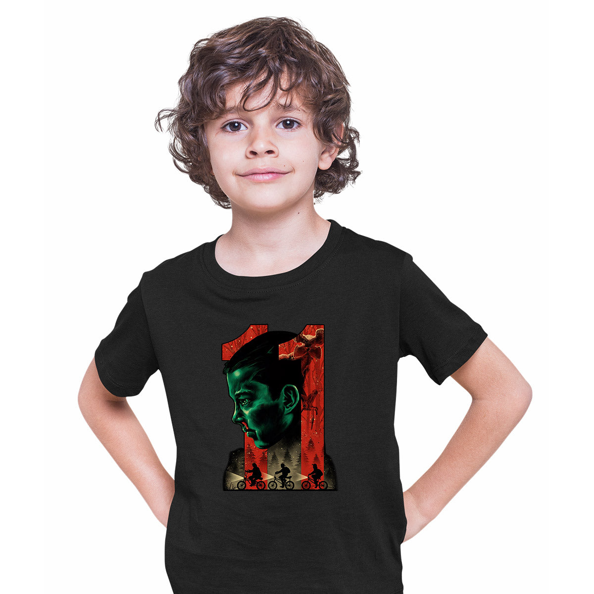 Stranger things Eleven t-Shirt Movie Kids T-Shirt - Kuzi Tees