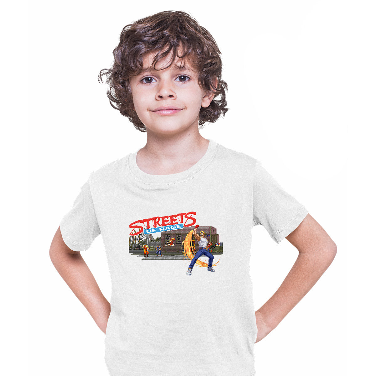 Streets of Rage 3  Retrogaming White Kids T-shirt