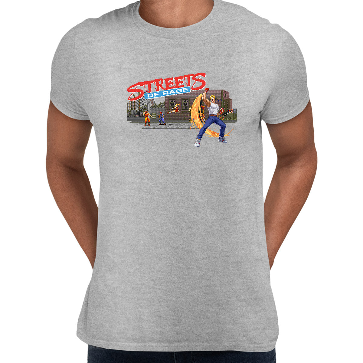 Streets of Rage 3 Grey T-shirt