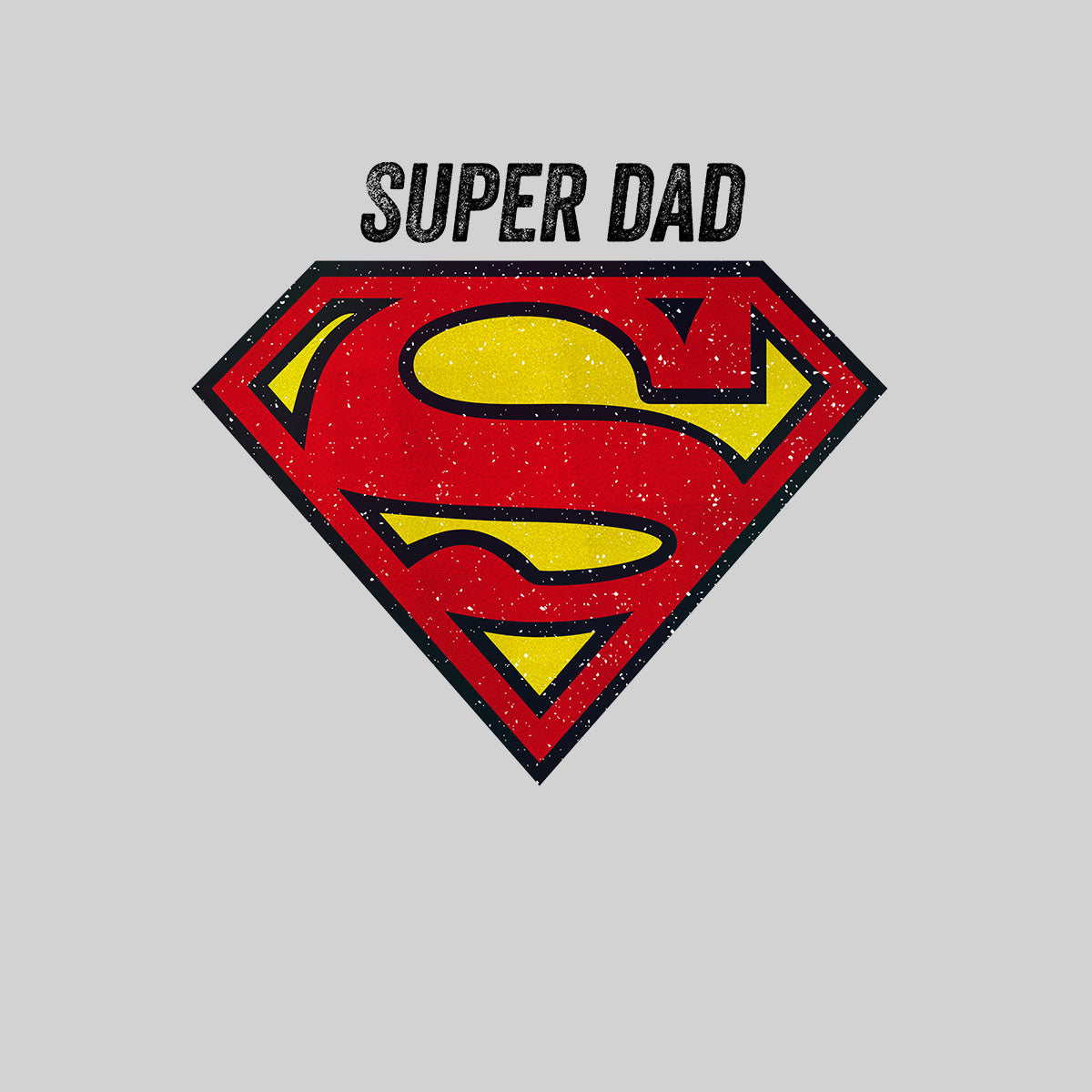 Super Dad Retro Superman DC Comix Action Hero T-shirts for Kids - Kuzi Tees