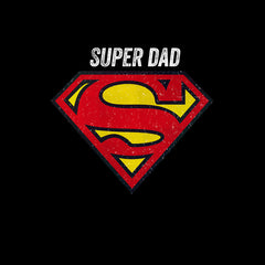 Super Dad Retro Superman DC Comix Action Hero T-shirts for Kids - Kuzi Tees