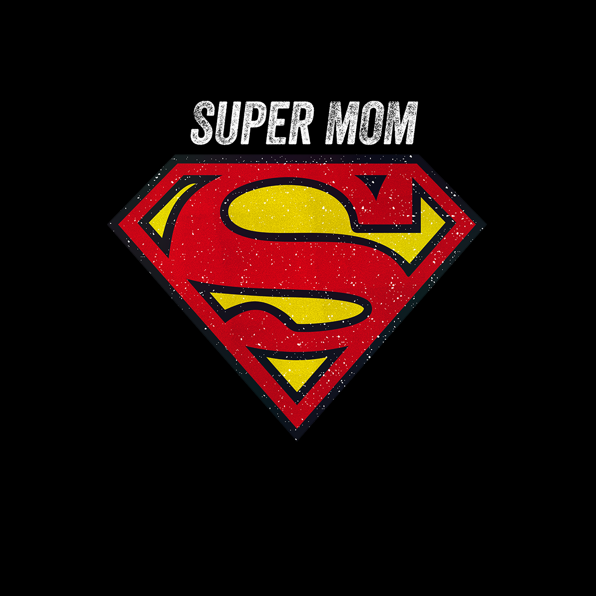 Super Mom Retro Superman DC Comix Action Hero Unisex T-shirt - Kuzi Tees