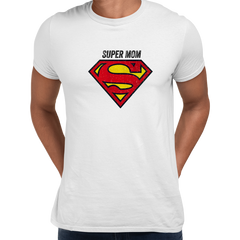 Super Mom Retro Superman DC Comix Action Hero Unisex T-shirt - Kuzi Tees