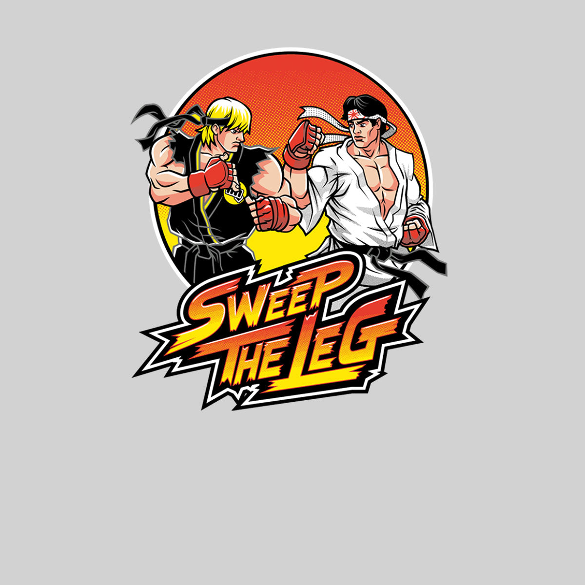 Sweep the Leg Johnny Cobra Kai Retro Nostalgia TV series Kids t-shirt - Kuzi Tees