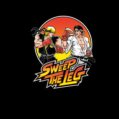 Sweep the Leg Johnny Cobra Kai Retro Nostalgia TV series Adult t-shirt - Kuzi Tees