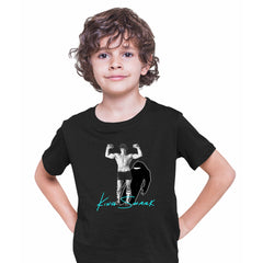 Sylvester Stallone King Shark Shadow Funny Movie T-shirt for Kids - Kuzi Tees