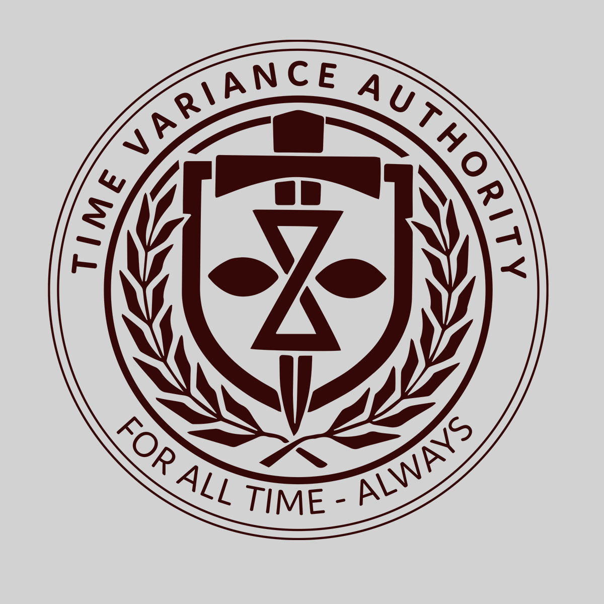 Loki TVA Symbol T-shirt Time Variance Authority Marvel Kids Adults Novelty Geek Funny - Kuzi Tees