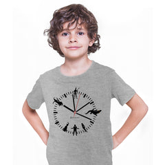 TVA Clock With Variants Classic Loki Frog Loki Alligator Sylvie President Frost Giant T-shirt for Kids - Kuzi Tees