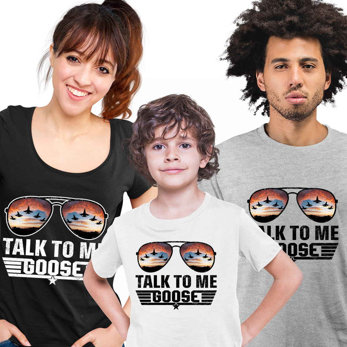 Talk To Me Goose T-shirt Top Gun Maverick 2022 Movie Tees Unisex