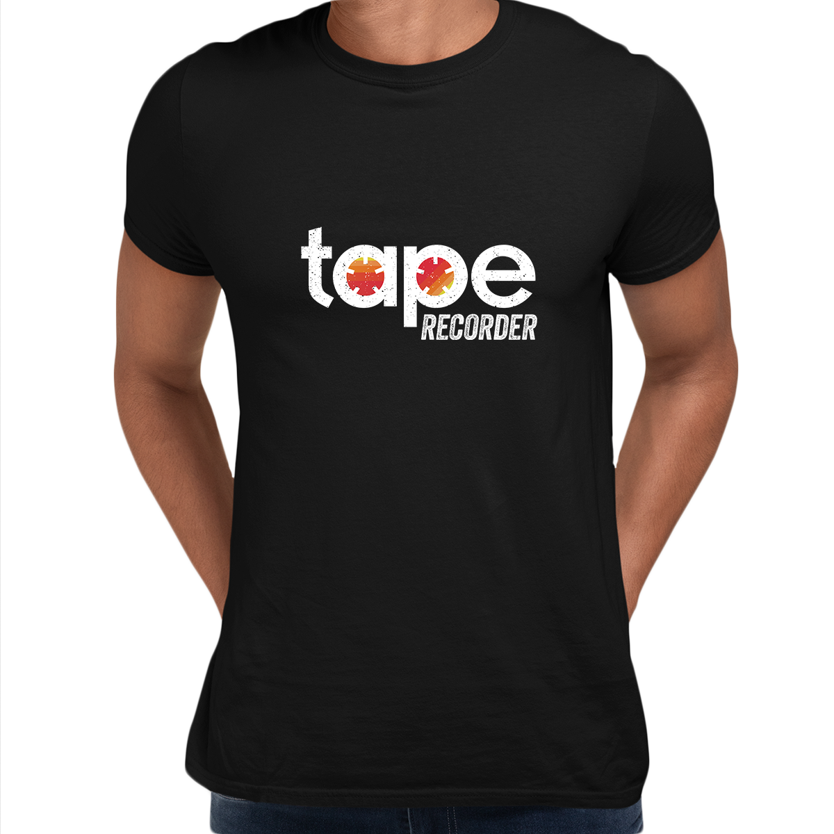 Tape Recorder 80 Retro Cassette Player Unisex T-Shirts OLD SKOOL - Kuzi Tees