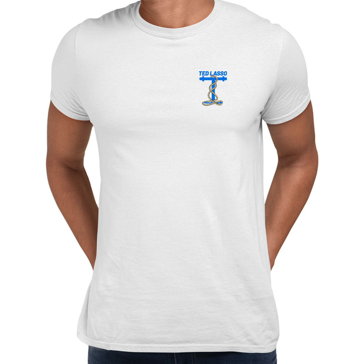 Ted Lasso Movie T-Shirt Logo Football Funny Joke Gift Men Typography Unisex T-Shirt - Kuzi Tees