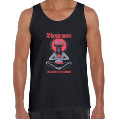 The Birth of The  Damned Hardcore Metal Occult Unisex Tank Top - Kuzi Tees