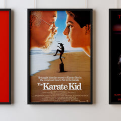 The Karate Kid 1984 One Cobra Kai Karate Kid Posters Big Print Art Frame TV Saga Little Dragons A2 A3 - Kuzi Tees