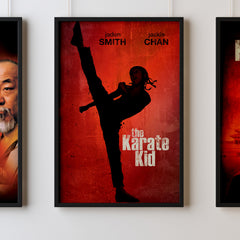 The Karate Kid 2010 One Cobra Kai Karate Kid Posters Big Print Art Frame TV Saga Little Dragons A2 A3 - Kuzi Tees