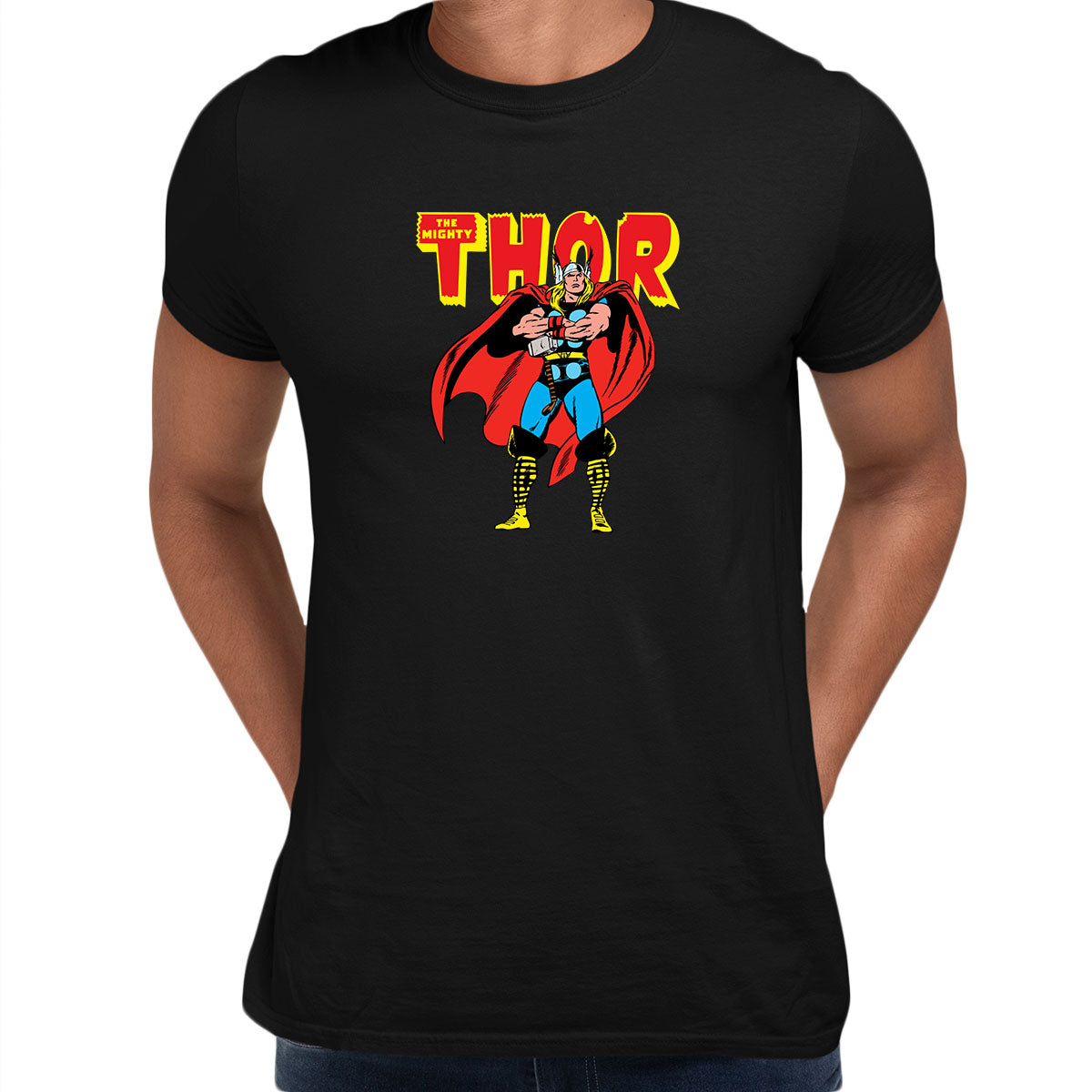 The Mighty Thor t-shirt Nostalgia avenger comic book - Kuzi Tees