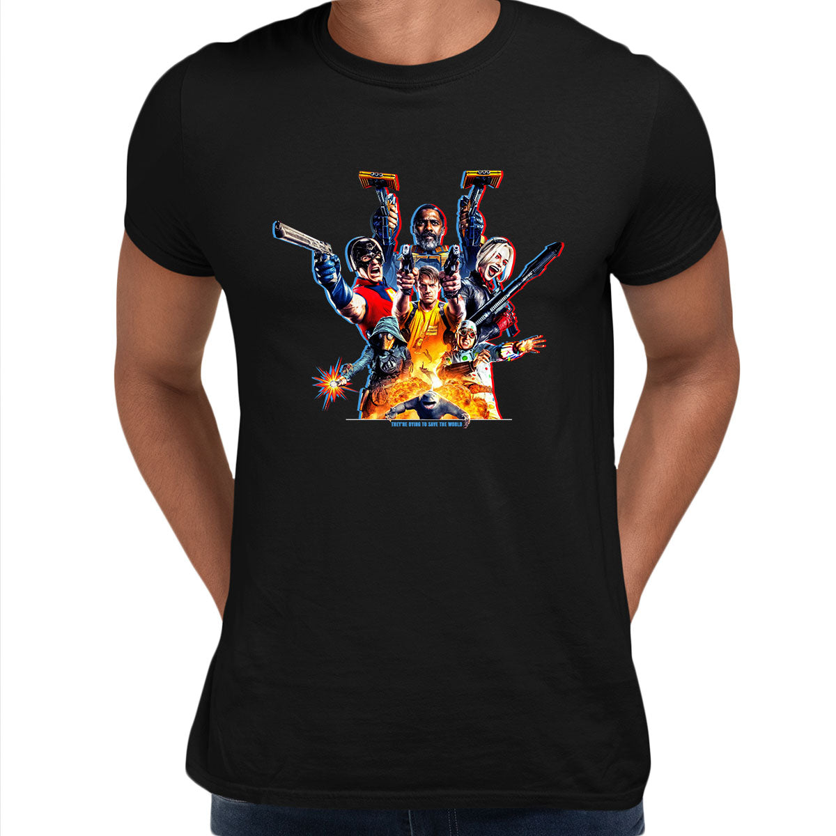 Suicide Squad Harley Quinn DC Superhero Movie T-Shirt Unisex Novelty Funny Gift - Kuzi Tees